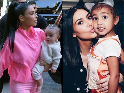 Kim Kardashian cosies up to daughters North and Chicago in new SKIMS Mother’s Day campaign