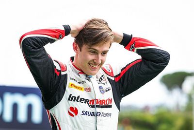 F2 Imola: Pourchaire wins feature race after Nissany crashes out
