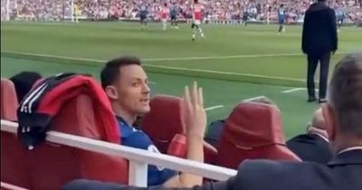 Man Utd star Nemanja Matic involved in bizarre row with Arsenal supporter
