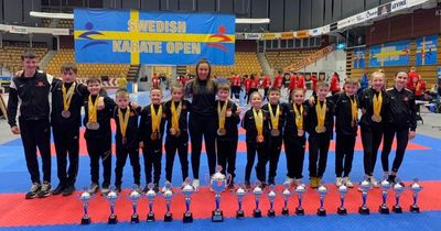 Swedish International Open joy for Airdrie club as they rack up sensational medals haul