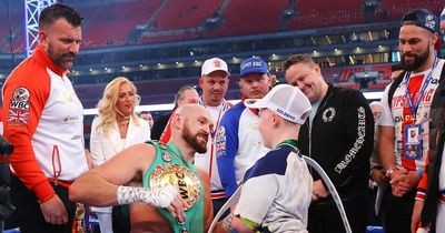 What Tyson Fury did for inspiring young Tottenham fan after Dillian Whyte knock out at Wembley