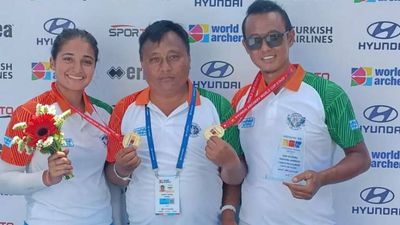 World Cup Stage 1: First ever mixed team triumph for Rai-Ridhi; India ends campaign with two gold medals