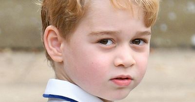 Classmates 'didn't recognise' Prince George on a 'trial day' at his new school