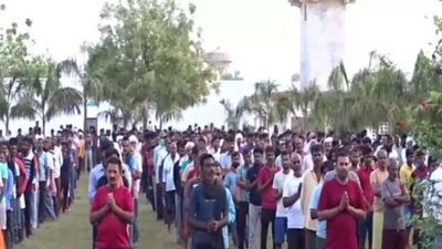 Uttar Pradesh: Kaushambi district jail inmates chant mantras for peace, officials claim change in behaviour