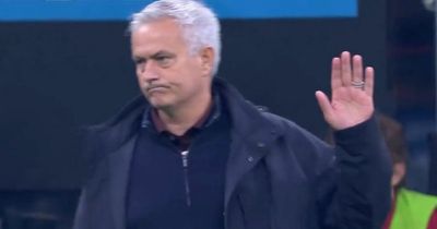 Jose Mourinho responds to Inter Milan fans' chant as Roma thumped by his former club