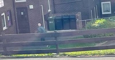 Man spotted fleeing Leeds armed police and 'trying to hide' in dramatic chase around Burley
