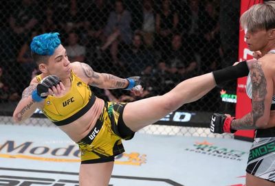 UFC Fight Night 205 Results: Andrade Nails Historic Standing Choke on Lemos