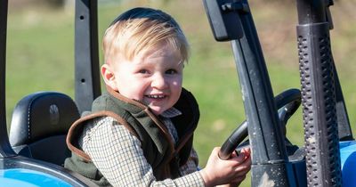 'Tractor obsessed' three-year-old takes TikTok by storm