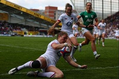 Women’s Six Nations: England dominate Ireland in front of record crowd
