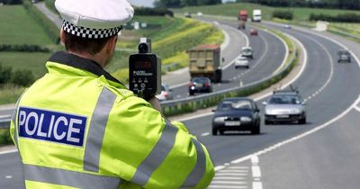 Driver reported after being 'clocked at 148mph' on Scots road