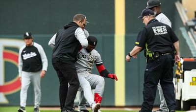 White Sox’ Eloy Jimenez out 6-8 weeks with hamstring strain