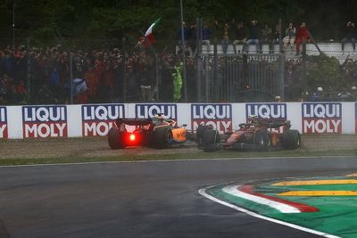 Ricciardo takes blame for first corner Imola F1 tangle with Sainz