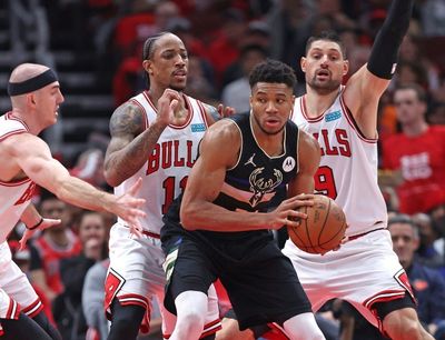 Bucks push Bulls to the brink in NBA playoffs