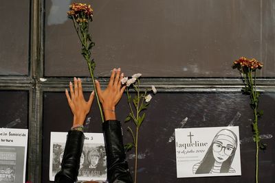 Women protest in Mexico City over killings, disappearances