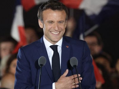 Emmanuel Macron vows to be ‘everyone’s president’ and heal divided France in victory speech