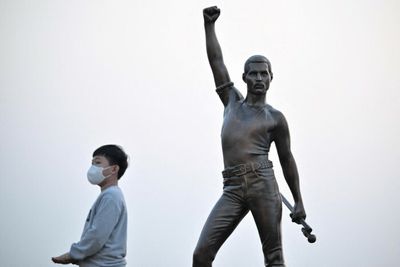 Freddie Mercury lives on as statue in South Korea