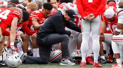 Ryan Day Speaks at Vigil for Dwayne Haskins