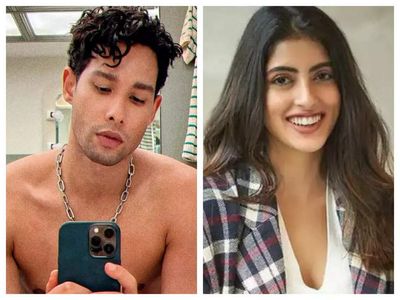 Siddhant Chaturvedi shares a bare-chested selfie on Instagram, his rumoured ladylove Navya Naveli Nanda REACTS – See post
