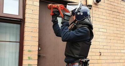 Drug squad seize £38k of drugs and cash in dawn raids as two arrested