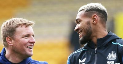 Eddie Howe makes brilliant Joelinton wish quip but Newcastle star's role may change vs Liverpool