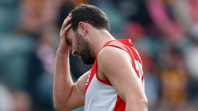 Paddy McCartin fails concussion test in Sydney Swans' comeback AFL win over Hawthorn