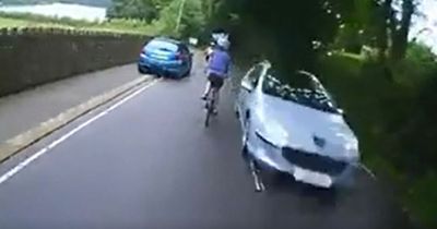 Driver slapped with £417 fine after getting 'too close' to cyclists