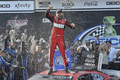 NASCAR Talladega: Chastain gifted victory in wild final lap