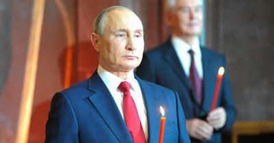 Kremlin accused of faking 'ill' Vladimir Putin's appearance at church service