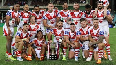 St George Illawarra Dragons hold off fast-finishing Sydney Roosters to post Anzac Day NRL victory