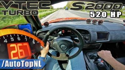 Honda S2000 Turbocharged To 520 HP Goes Flat Out On Autobahn