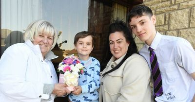 Kind-hearted Lanarkshire gran is this week’s ‘Say it With Flowers’ recipient