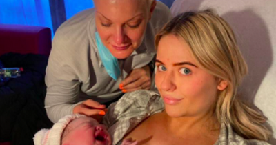Mum asks midwife to take photo of newborn after partner sleeps in and misses birth