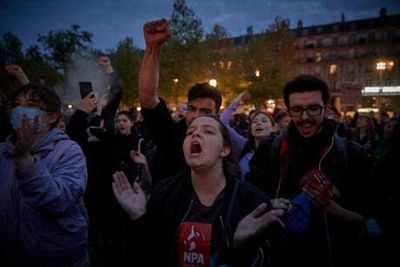 Protests erupt in France following Macron’s election victory