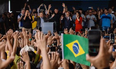 ‘Like a football idol’: Bolsonaro claws back support after poor Covid response