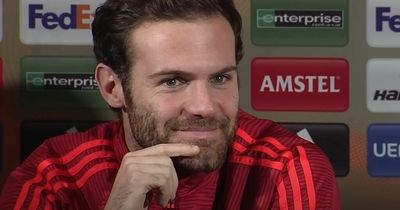 Juan Mata's reaction said it all when Louis van Gaal called on Man Utd stars to be "horny"