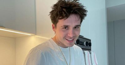 Brooklyn Beckham shows off his new haircut in candid snap taken by new wife Nicola Peltz