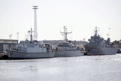 NATO warships arrive at Finnish port for training exercises