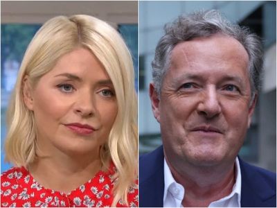 Holly Willoughby makes dig at Piers Morgan ahead of Donald Trump interview