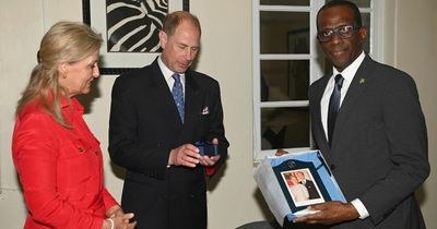 Sophie Wessex mocked for bizarre gift to PM during Caribbean tour with Prince Edward