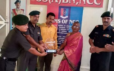 NCC officials observe Azadi Ka Amrit Mahotsav in Chittoor