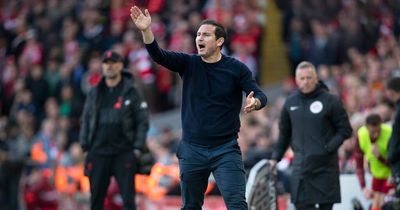 Frank Lampard proven right by fallout to Everton defeat at Liverpool