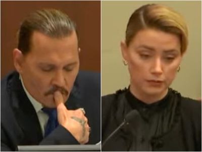 Johnny Depp calls Amber Heard ‘fat ass’ and ‘c***’ in recordings of shouting matches played in court