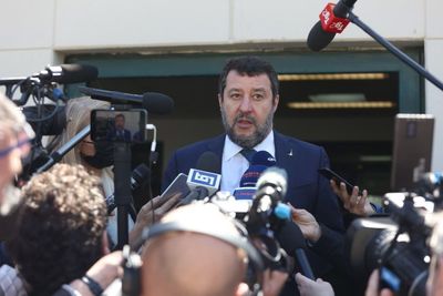 Italy’s Salvini criticised after congratulating Le Pen not Macron