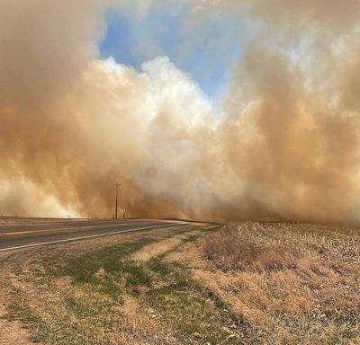 Firefighters work to stop Nebraska wildfire that's killed 1