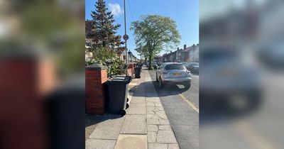 Rubbish flying 'everywhere' as bins left in 'stinking' street for days