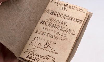 Charlotte Brontë’s $1.25m ‘little book’ of 10 poems returns home