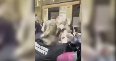 Bouncer caught pulling woman's hair outside Electrik Warehouse nightclub
