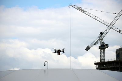 UK hosts 'world's first' hub for drones, future flying taxis