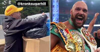 Tyson Fury swaps world title glory for emptying bins as reality bites