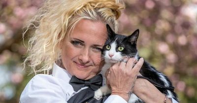 Mum marries beloved cat to stop future landlords separating them